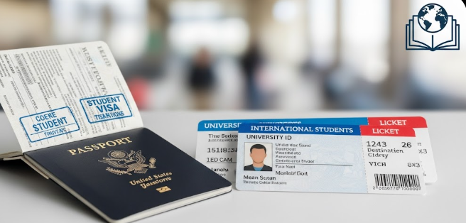 تصريح الطالب في أمريكا